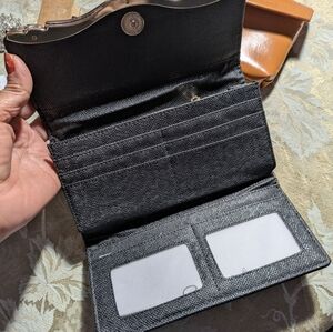 CG Trifold black color wallet‎